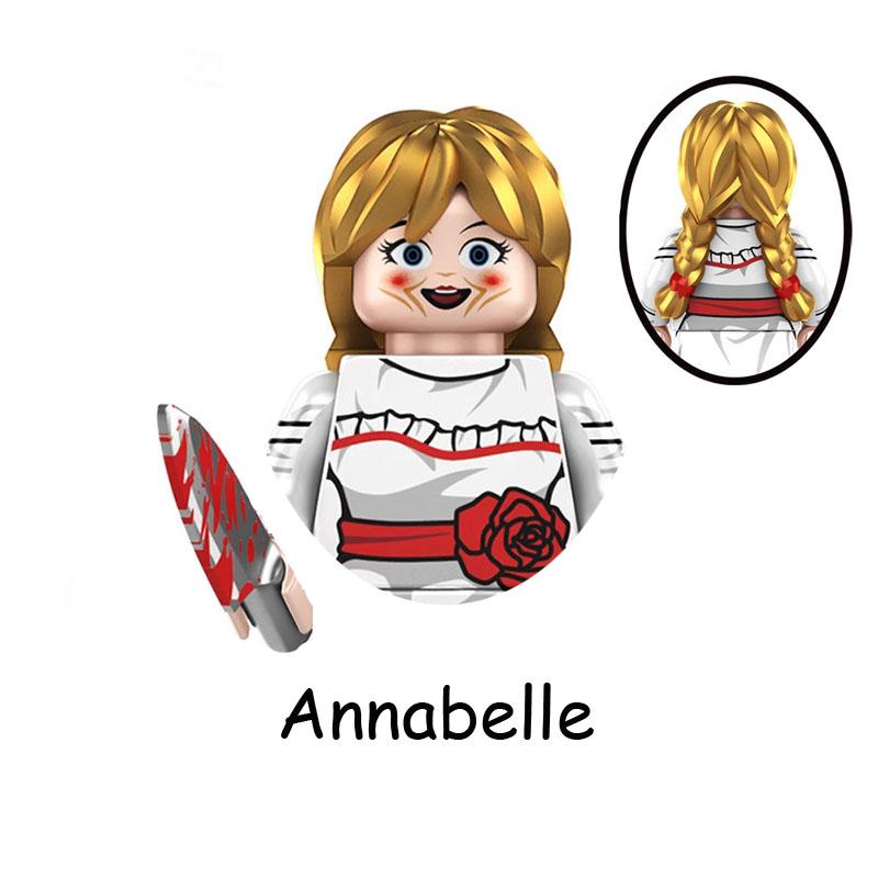 4Pcs/Set Classical Movie Stay Puft Raymond Stantz Peter Venkman Model Building Blocks Enlighten Toys For Children Christmas Gift