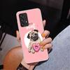 Любовь к мопсам Милый чехол для телефона с собакой для Samsung Galaxy A17 A16 A15 A14 A13 A57 A56 A55 A54 A53 A37 A36 A35 A34 A33 A26 A25 A24 A23 Gal