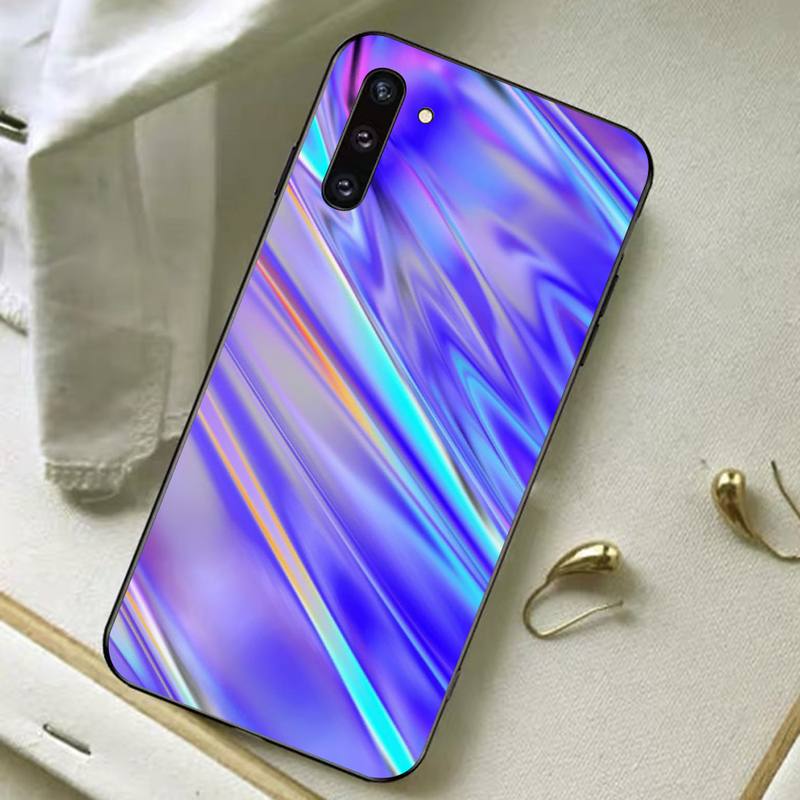 Чехол для телефона Laser Line Rainbow для Samsung A51 A30s A52 A71 A12 для Huawei Honor 10i для OPPO vivo Y11