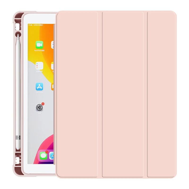 Слот для карандаша Чехол Funda iPad A19 12-го A16 11-го 10-го Поколения Air11 M3 M2 Pro11 M4 iPad Air4 5 10.9 8 9-го 10.2 10.5 9.7