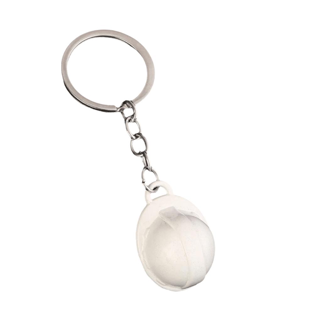 Key Ring Funny Safety Helmet Keychain Creative Friendship Hard Hat Pendant Mini Ornaments Bag Hanging Gifts