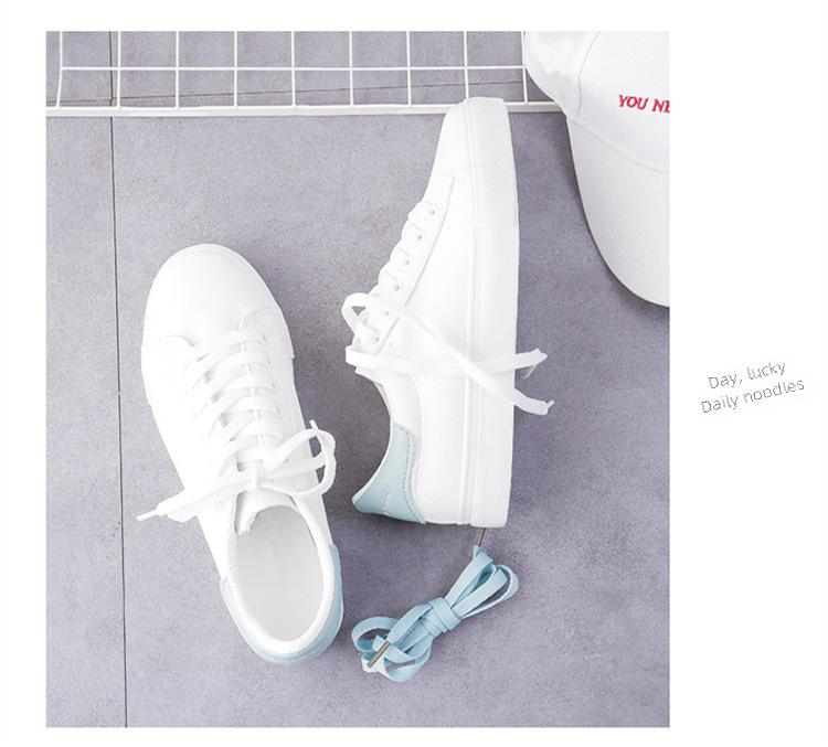 Женские повседневные белые балетки: Дышащий, Модный, Тренд Весна/Осень 2021 для Студентов и Онлайн-Знаменитостей