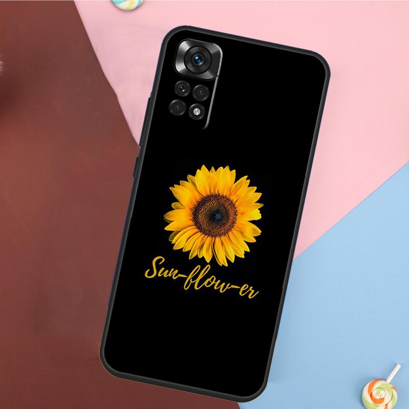 Красивая желтая подсолнух Чехол для Xiaomi Redmi Note 13 Pro 14 12 11 9 10 9S 10S 11S 12S Redmi 10C 12C 13C 14C Чехол
