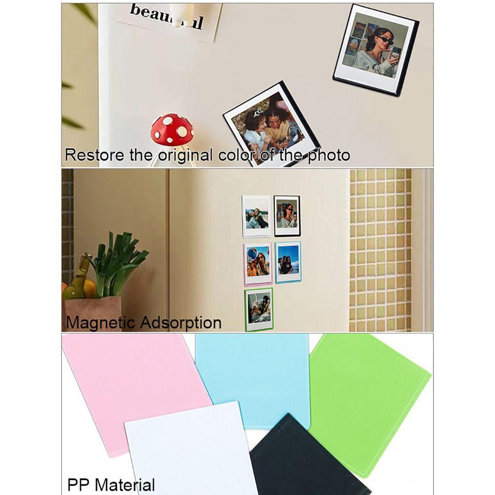 5PCS Card Fridge Magnet Stamp Refrigerator Sticker for Fujifilm Instax SQUARE SQ1 SQ6 SQ10 SQ20