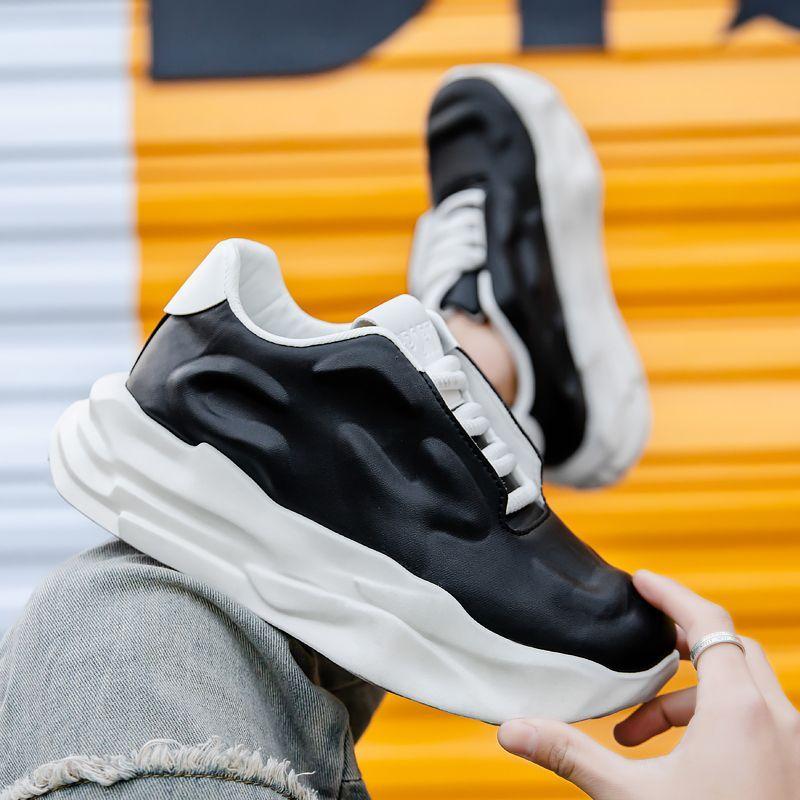 2024 весенние новые сотни пар поп-ботинок, мужские кроссовки на толстой подошве, повседневная обувь, мужская обувь, модная трендовая обувь