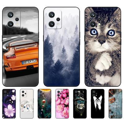 Силиконовый чехол для Realme 9 Pro, чехол для телефона Realme 9 4G 5G, сумка для Realme 9 Pro Plus, черный чехол из ТПУ