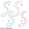 Женский Девочки Мягкая Полимерная Глина Нескользящая Цепочка для Очков Шнурок для Очков Шейный Ремешок Шнур Веревка для Солнцезащитных Очков