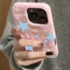 Синие Звезды Складки Текстура Чехол Для Телефона Для iPhone 17 16 15 14 13 12 11 Pro Max Plus Air Ударопрочный Силиконовый Бампер Задние Чехлы Обложка