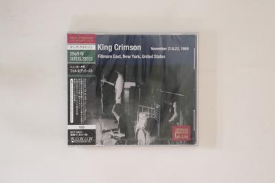 CD KING CRIMSON - Fillmore East, Нью-Йорк, Соединенные Штаты IECP50021 WOWOW ENTERTAIN 2017 Япония Оби Рок Б/У