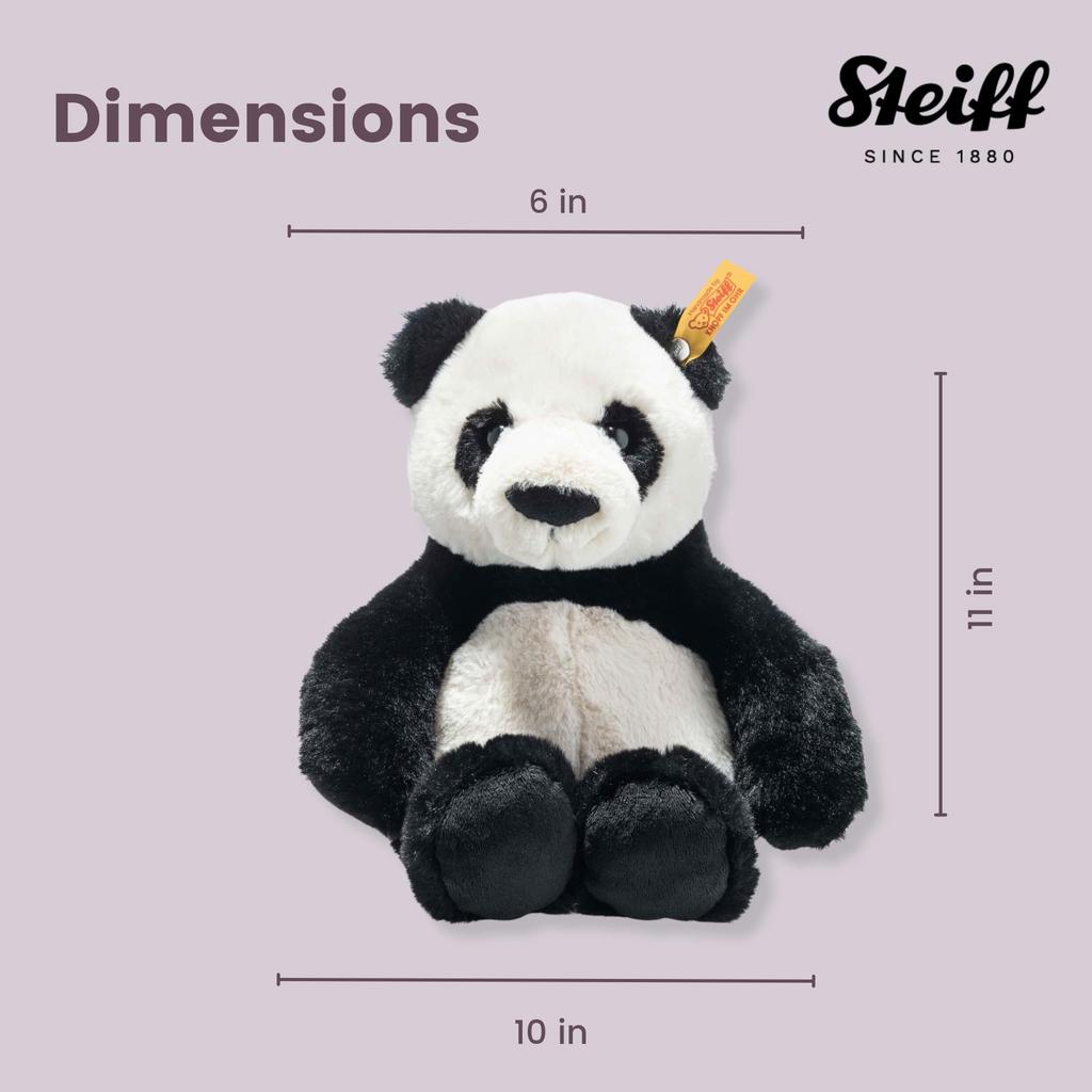 Мягкая игрушка Steiff Cuddly Friends Мин, 075650, японская панда, 27 см, [Официальный продукт]