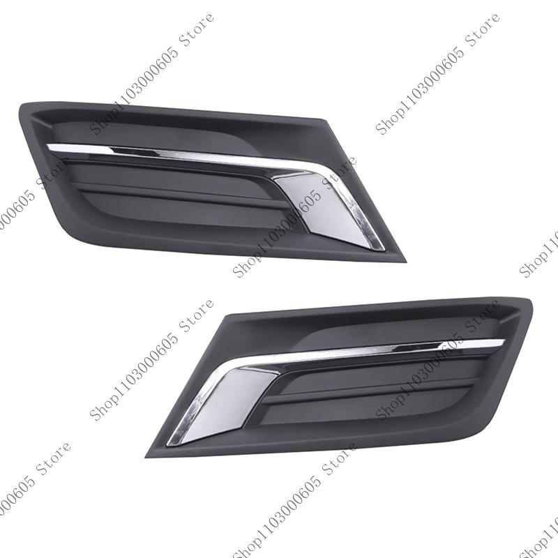 Car Front BumperAccessories For Roewe MG 360 MG360 Fog Lamp Chrome Trim Cover Frame Lid Bezel Hood Grille Fog Light Cover