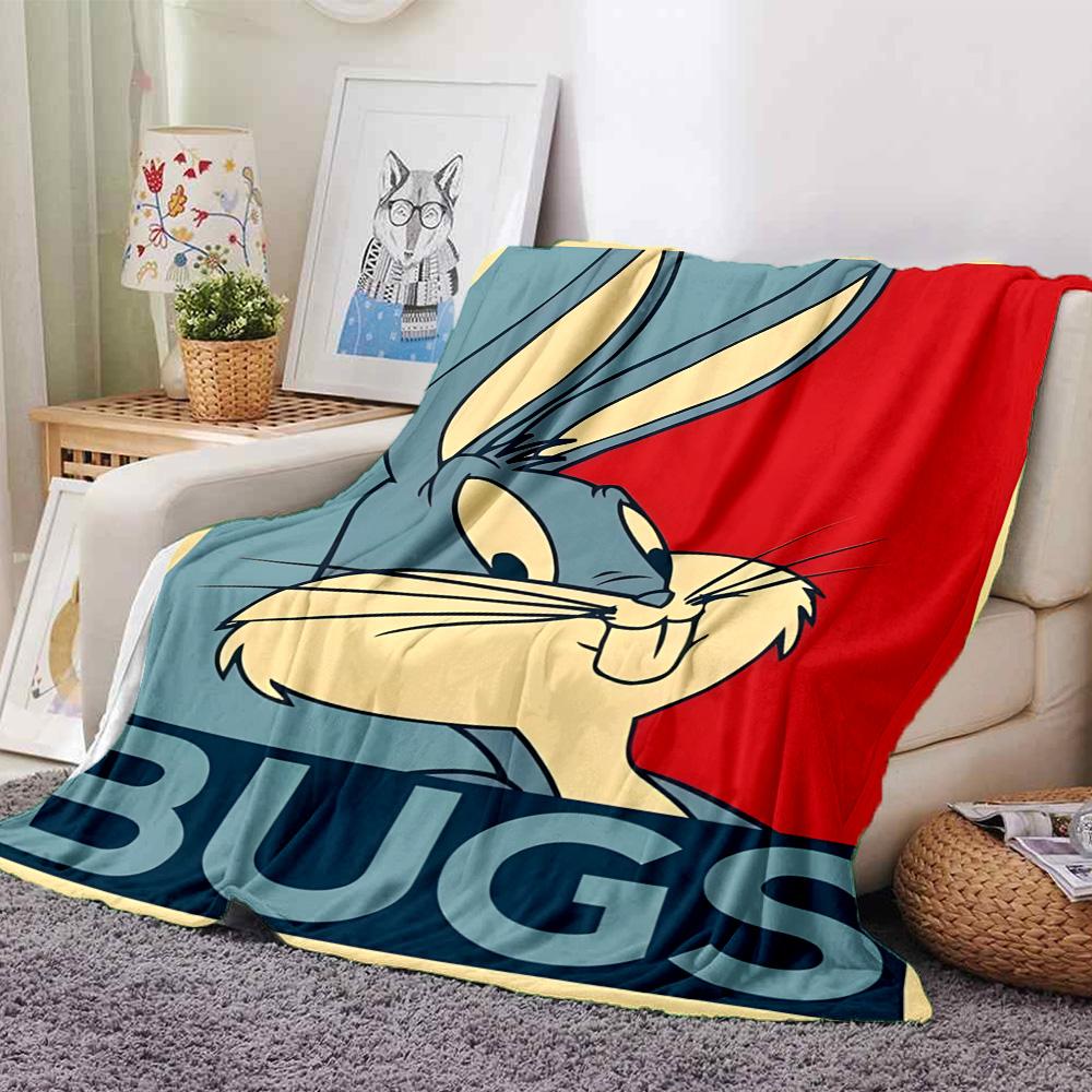 Looney Tunes Blanket Ultra-Soft Great for Bed Office Chair Couch for All Seasons Modern Gifts For Family Or Friends
