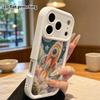 Чехол для телефона: 2D плоский, подходит для защитного чехла iPhone 18 17 16 15 14 13 12 Pro, маленький медведь космическая ракета, идеальный подарок на Рождество и Хэллоуин