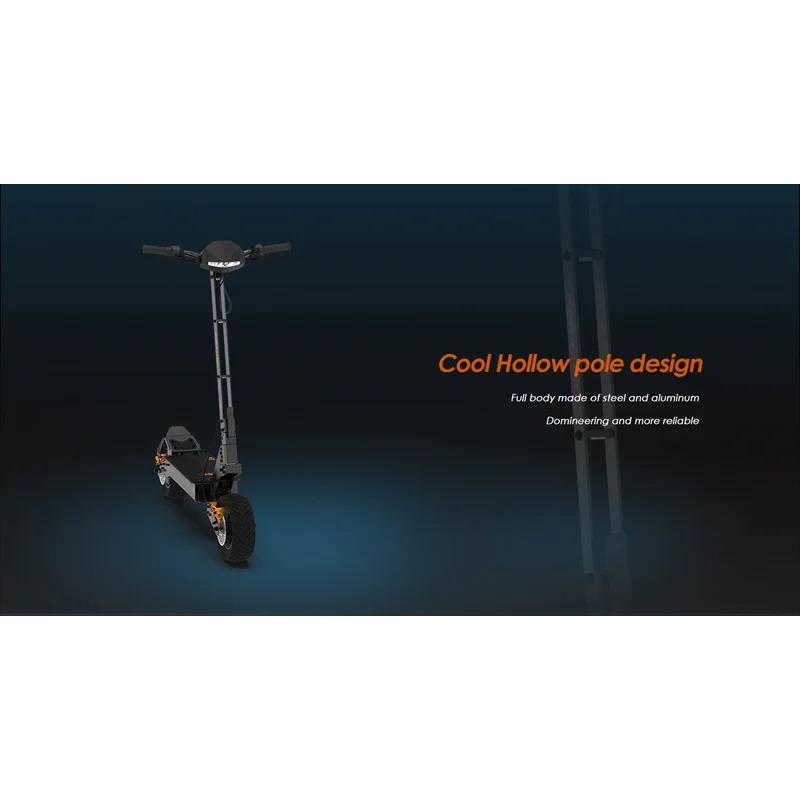 Склад в ЕС Электросамокат KuKirin G4 2000 Вт Мотор 60 В 20 Ач Аккумулятор 75 км Максимальный запас хода 70 км/ч Максимальная скорость 11" Внедорожные вакуумные шины