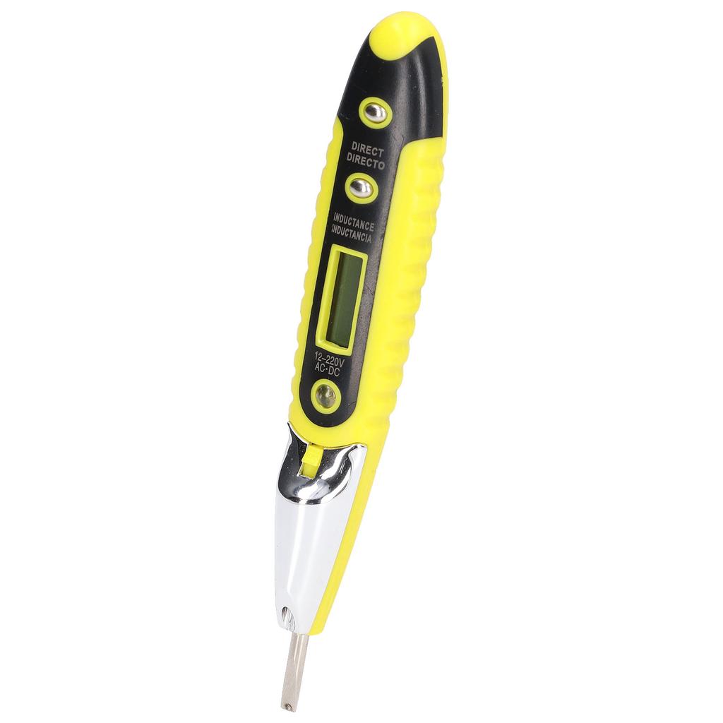 Светодиодный многофункциональный цифровой электрический тестер Pen 12?220 В Бесконтактный детектор напряжения цепи для
