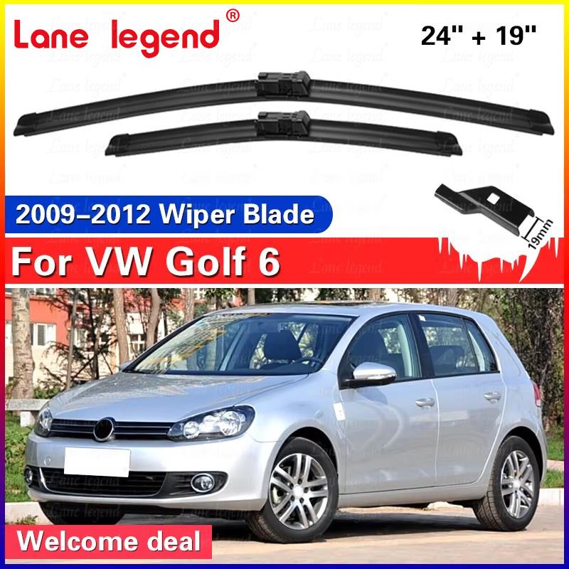 Для VW Golf 6 Golf6 MK6 VI 2009 - 2012 5K Передние щетки стеклоочистителя Wagon GTI R GTD Лобовое стекло Окно 24"+19" 2010 2011