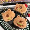 Милая Креативная Пищащая Капибара Плюшевая Кукла Мягкая Игрушка Брелок Подвеска Сумка Подвеска Украшение Девочковый Шарм для Рюкзака Детский Подарок на День Рождения