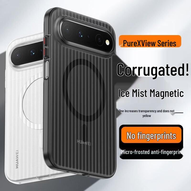 ESCASE Магнитный гофрированный чехол для Huawei Pura X View