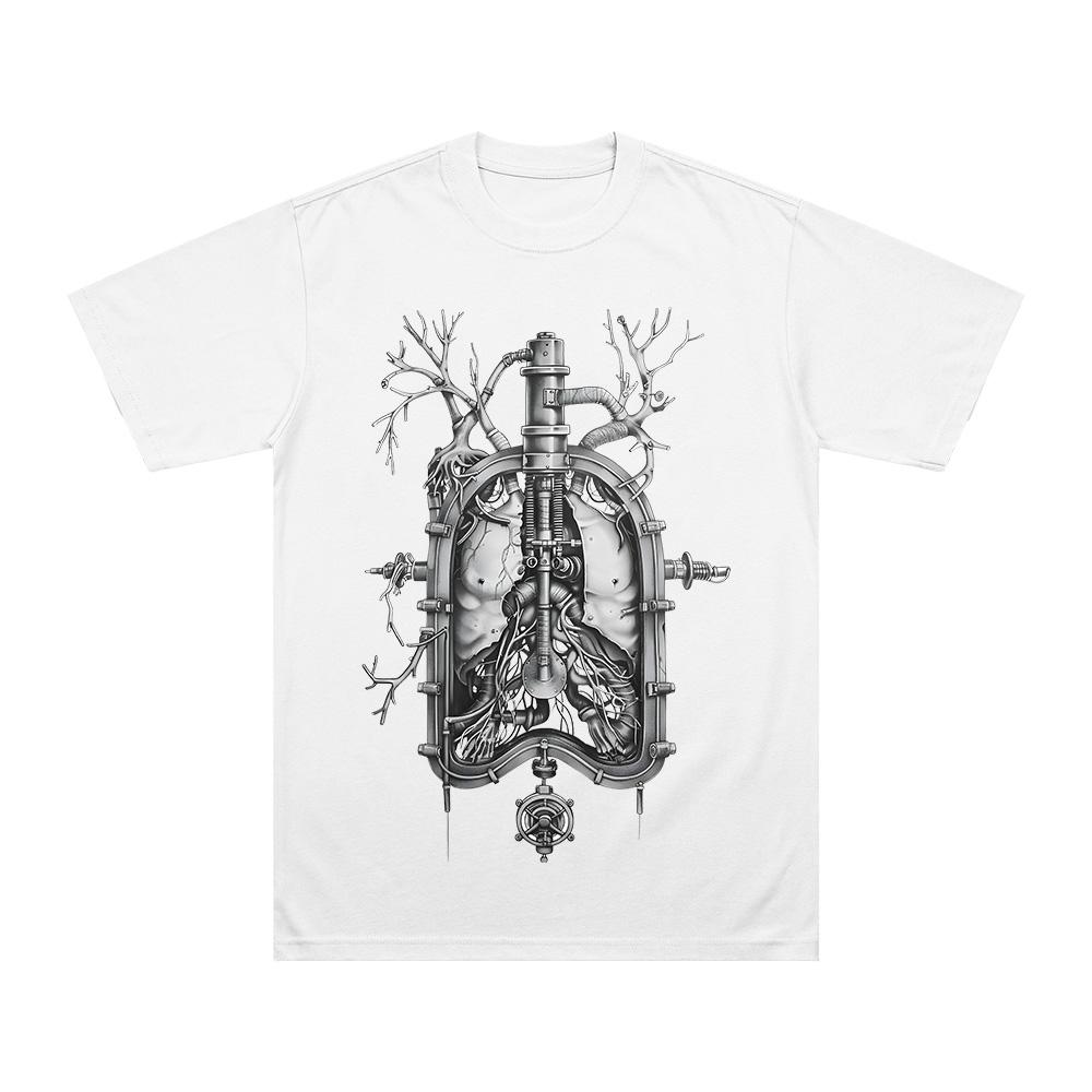 Iron Lung Horror Movie T-shirts Men Pure Cotton Vintage T-Shirts O Neck Tee Shirt Short Sleeve Clothes New Casual Unisex Tee Y2K
