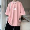 Унисекс хлопковые футболки Белые 5XL Унисекс Оверсайз футболка Геометрический принт Летняя Повседневная одежда Футболки Большого размера Мужская одежда