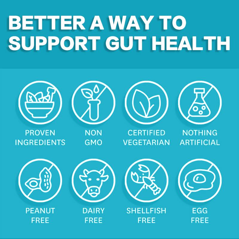 GREVIP - Digestive Enzyme Supplement Capsules - Gut Digestive Health