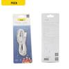 PISEN 3-in-1 Charging Cable for Android, Type-C, and Apple 7/8, 1.2m Extension