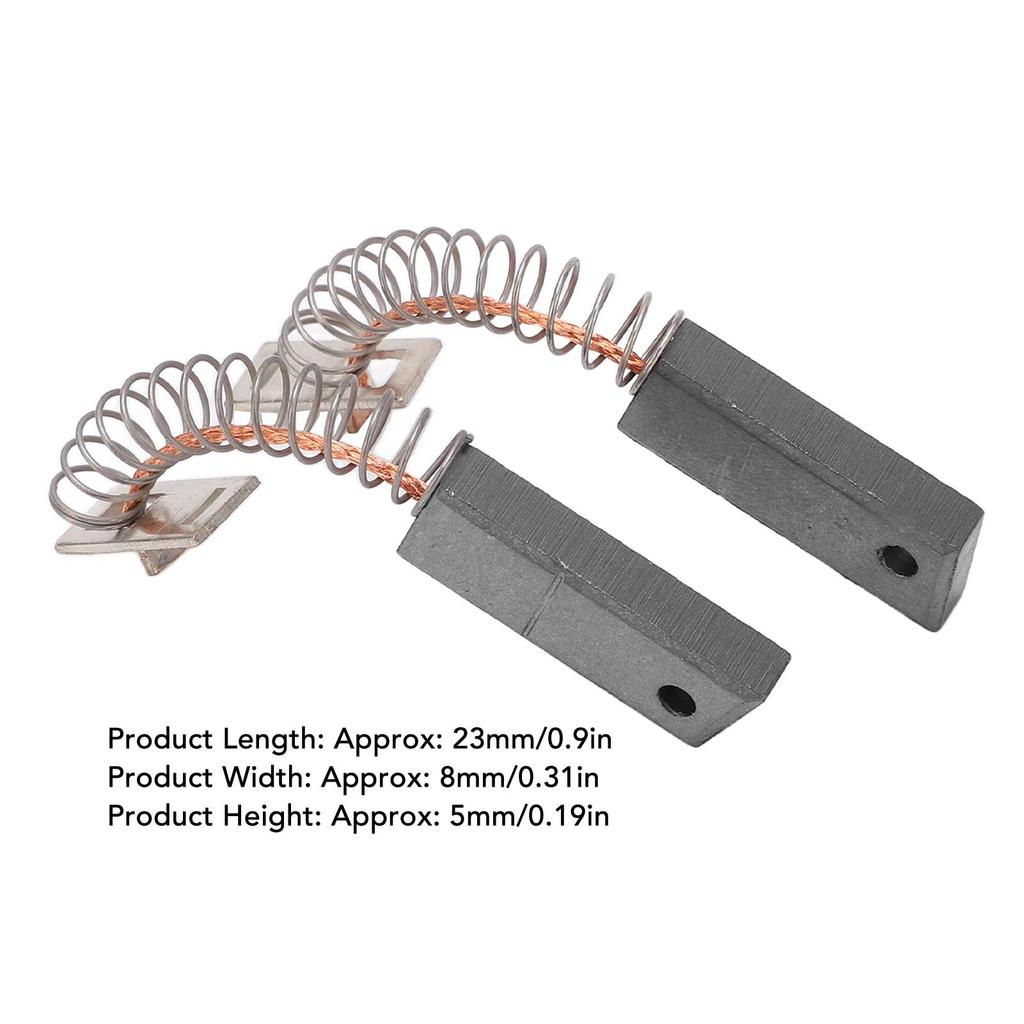 Replaceable Carbon Motor Brush 4 Pcs Alternator Brush Set A647X50870 Metal Alternator Brush Set IR IF Replacement