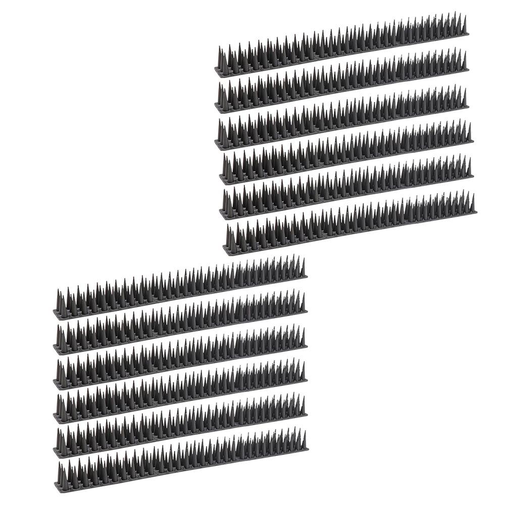 8/12 шт. Долговечный отпугиватель птиц, водостойкие шипы-отпугиватели голубей, для садовой изгороди