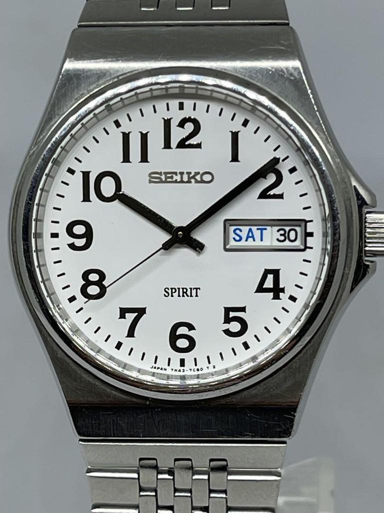 [USED] Vintage Seiko Spirit 7N43-7B70 Day Date Battery