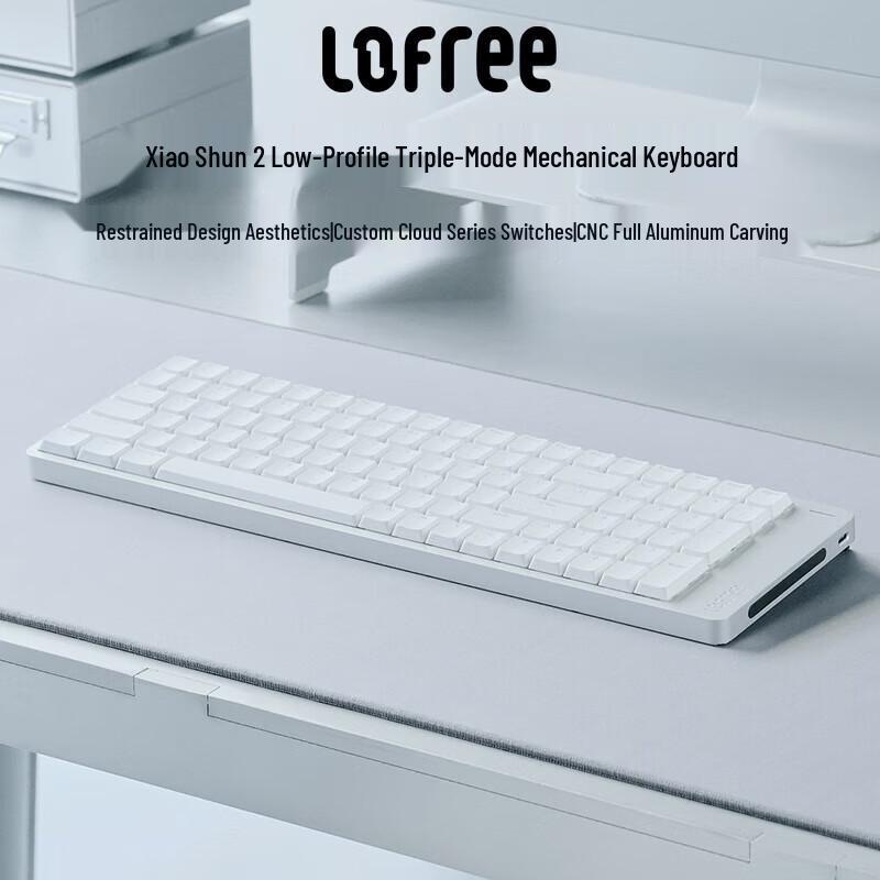 Lofree Flow2 100-Key Low-Profile Mechanical Keyboard