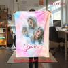 Starry Dreams Rainbow Hues blanket Soft and comfortable sofa blanket Outdoor plush blanket Office rest blanket Machine washable