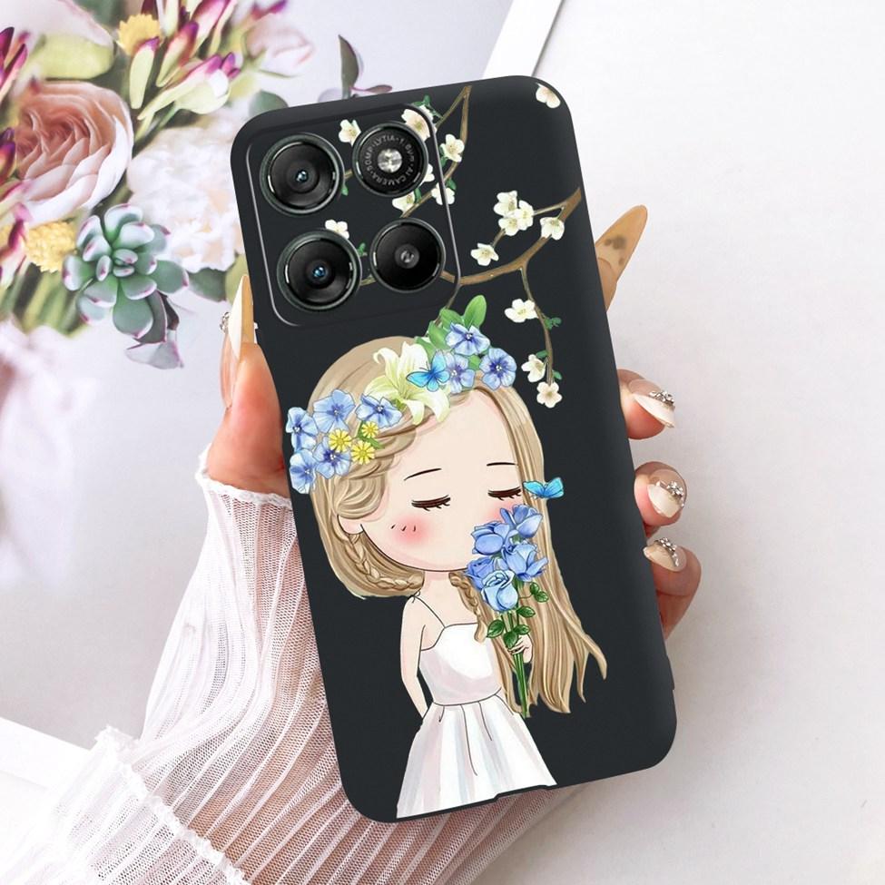 Casing For Motorola Moto G77 Case Aesthetic Luxury Cute Cat Fashion Butterfly Cool Painted Cover For Motorola XT2621-4