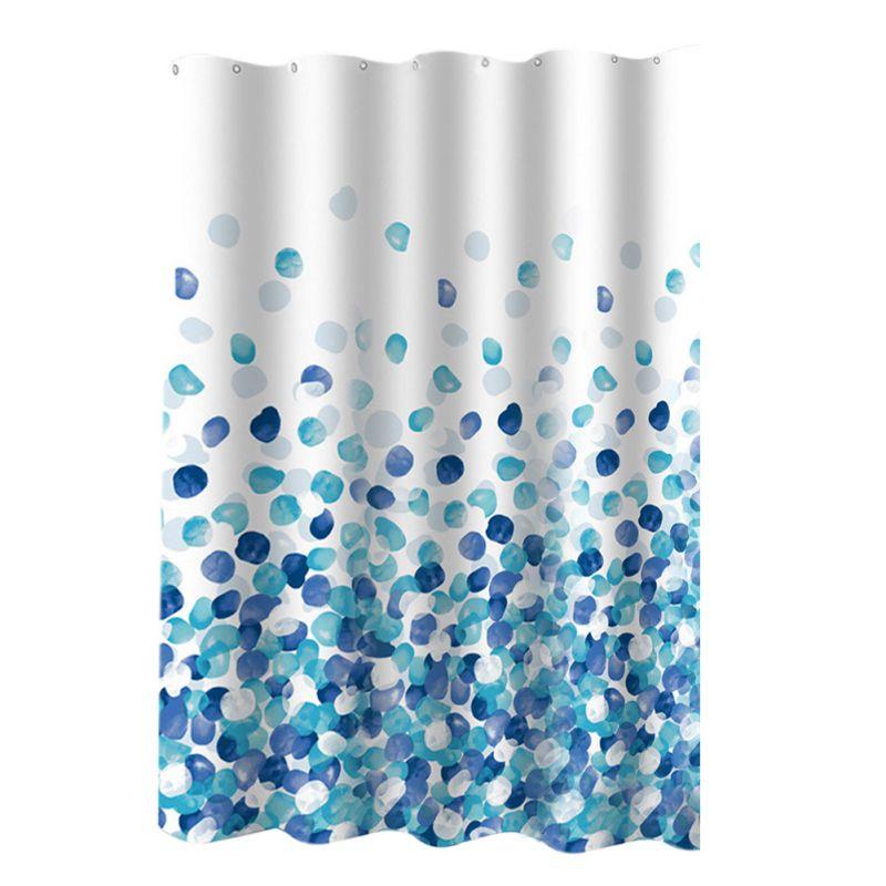 Shower Curtain Home Partition Curtain Thickened Polyester Curtains