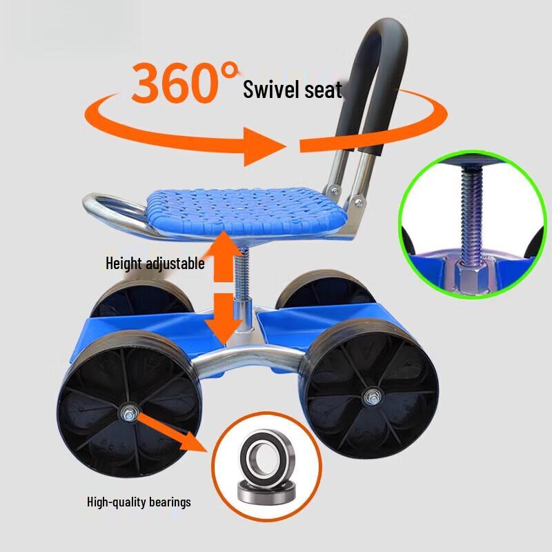 Xuan Shi Greenhouse Gardening Cart & Stool