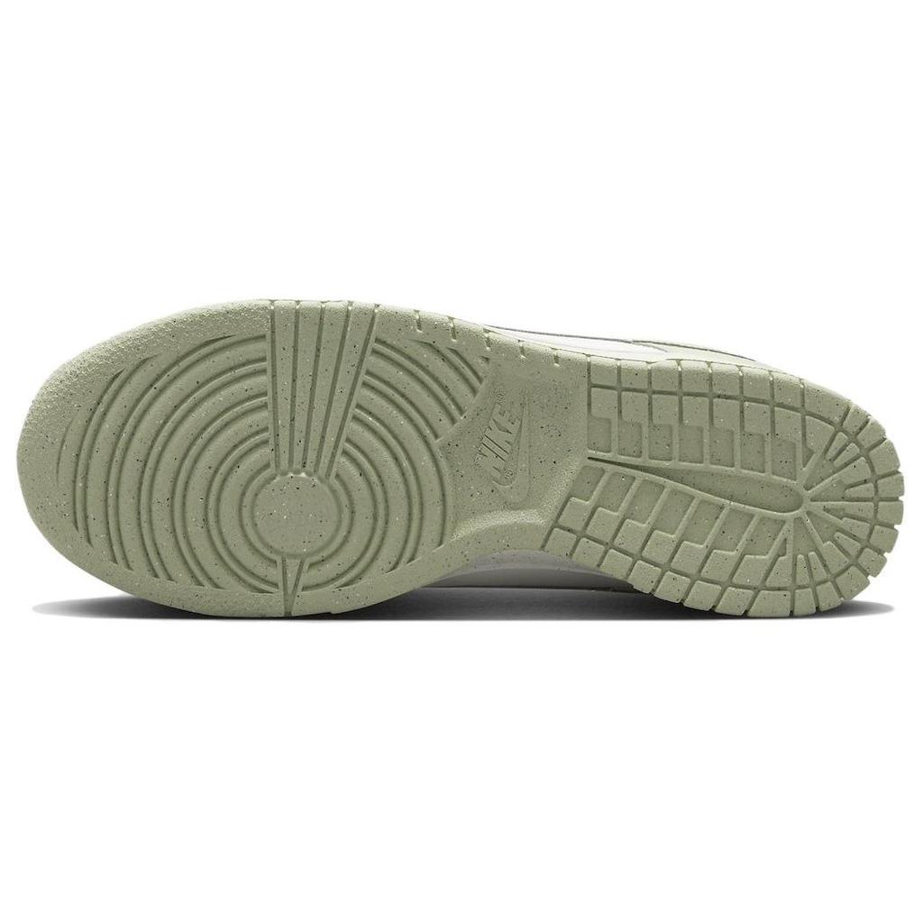Nike Dunk Low Next Nature Olive Aura Женские кроссовки Зеленые кокосово-молочные белые HF5384-300