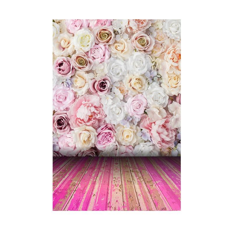 Цветочный фон для фотосъемки Цветочный фон Детский душ День матери День святого Валентина Свадьба День рождения Декор для вечеринки Баннер Студийный реквизит