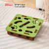 Interactive Cat Puzzle Toy Turntable Maze Box Multi Scenario Entertainment Scratch Resistant Self Play Game for Kittens