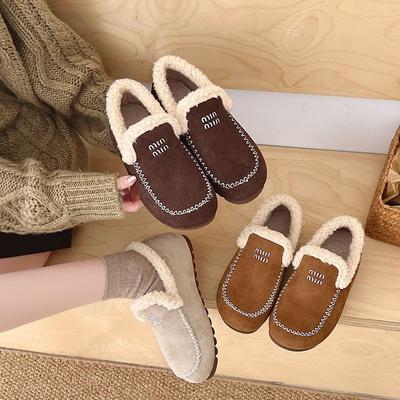 Женские зимние легкие теплые ботинки-дутики на толстой подошве, с меховой подкладкой, нескользящие, износостойкие, повседневные кроссовки, хлопковые ботинки, меховая обувь