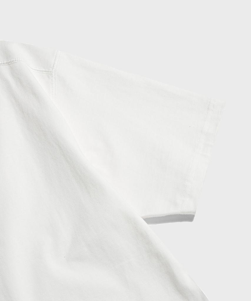 Beulonseun Хлопковая футболка-henley с коротким рукавом, 10,6 унций, белая