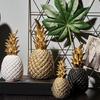 Большой смоляной ананас Настольное украшение Креативный Современный Сельский Стиль Фермерского Дома Свадебный Душ Центральная Часть Кофейного Столика