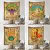 Retro Mural Pattern Tapestry Home Wall Decoration Tapestry Office Living Room Tapestry
