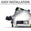 Направляющая пила Бесшланговый порт с фиксированным положением Festool Для Festool TS55 TS60 TS75 HK55 Направляющая пила