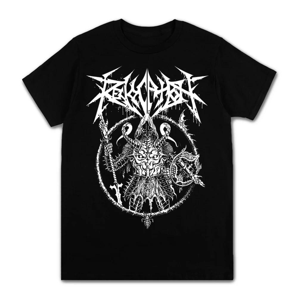 Revocation Death Рок-группа Мужская Женская Футболка с коротким рукавом Черный Металл Повседневная футболка Хорошее Качество Верхняя Футболка Размеры XS-3XL