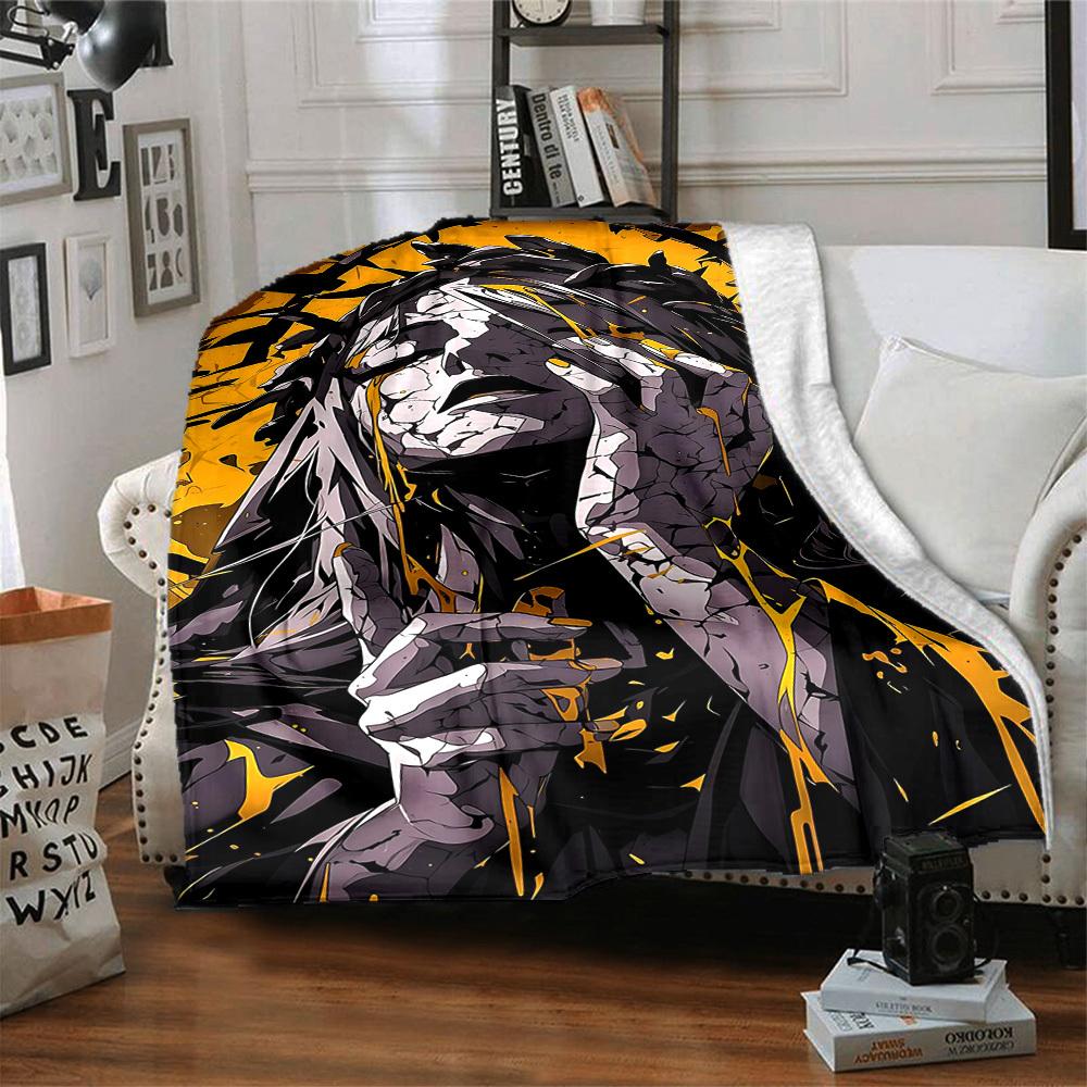 1pc Cracked Heart "Golden Tears" Blanket, Lightweight Flannel Throw Blanket For Sofa, Bed, Travel, Camping, Living Room, Office154