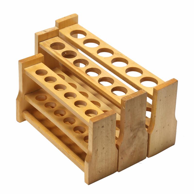 Wooden Colorimetric Tube Rack