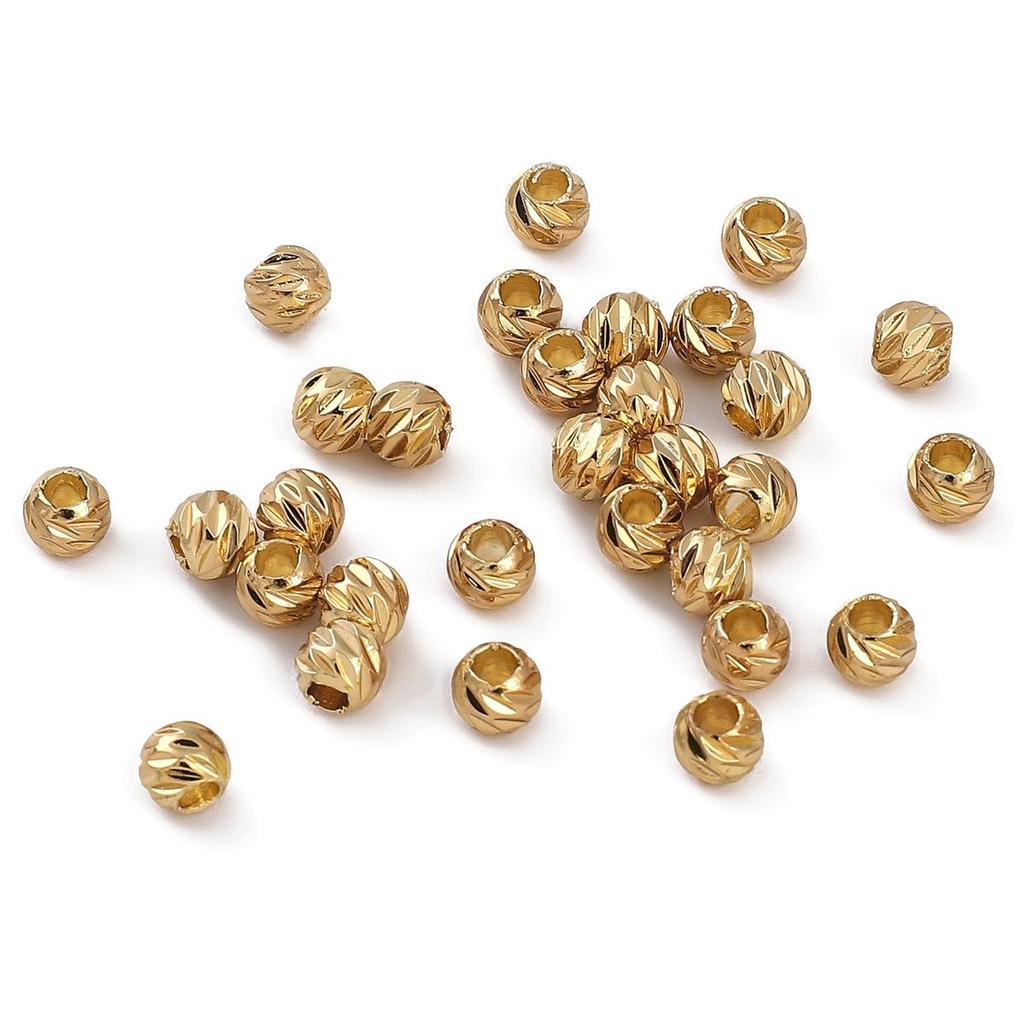 10 шт. медные круглые бусины с цветком для изготовления ювелирных изделий своими руками, аксессуары для рукоделия