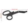 EMT First Aid Trauma Shears Stainless Steel Emergency Military Rescue Scissors (Black)
