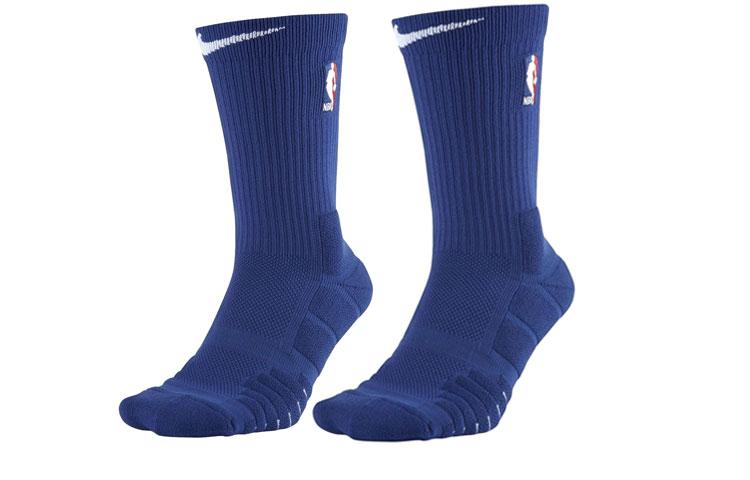 Men's Nike Basketball Socks Men's 1 Pack Blue