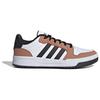adidas Neo Entrap Кожаные Удобные Спортивные Низкие Ретро Баскетбольные Кроссовки Унисекс Белые Черные Коричневые IE3905