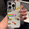 Радужные животные Модный чехол для телефона Для iPhone 17 16E 15 11 12 14 13 Pro Max 16 Plus 17E Air Ударопрочный чехол Fundas